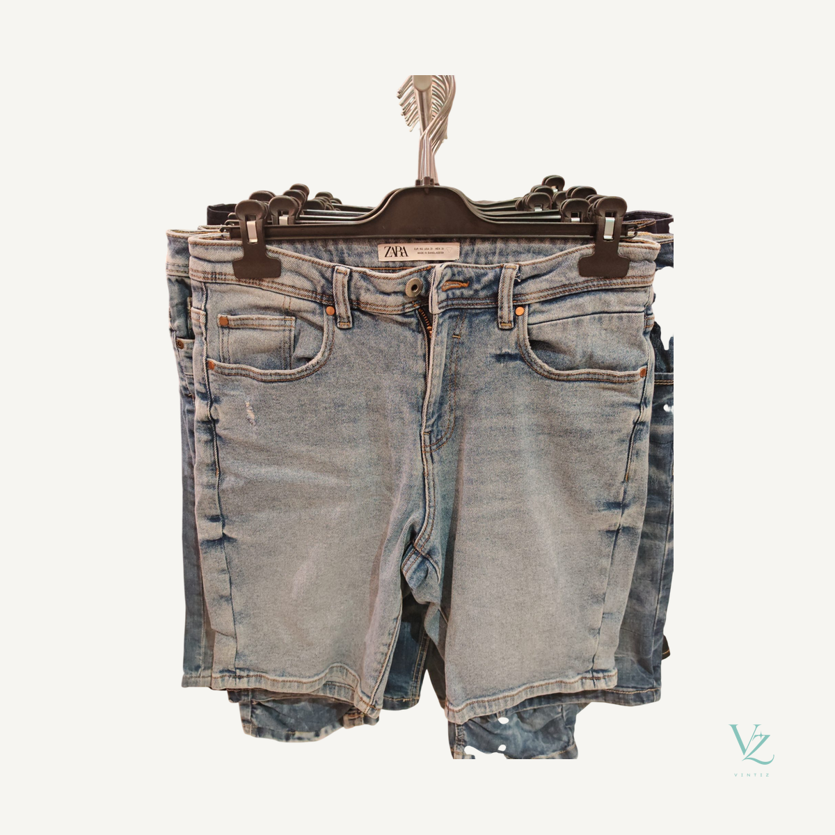 ZARA — Short en jean ZARA