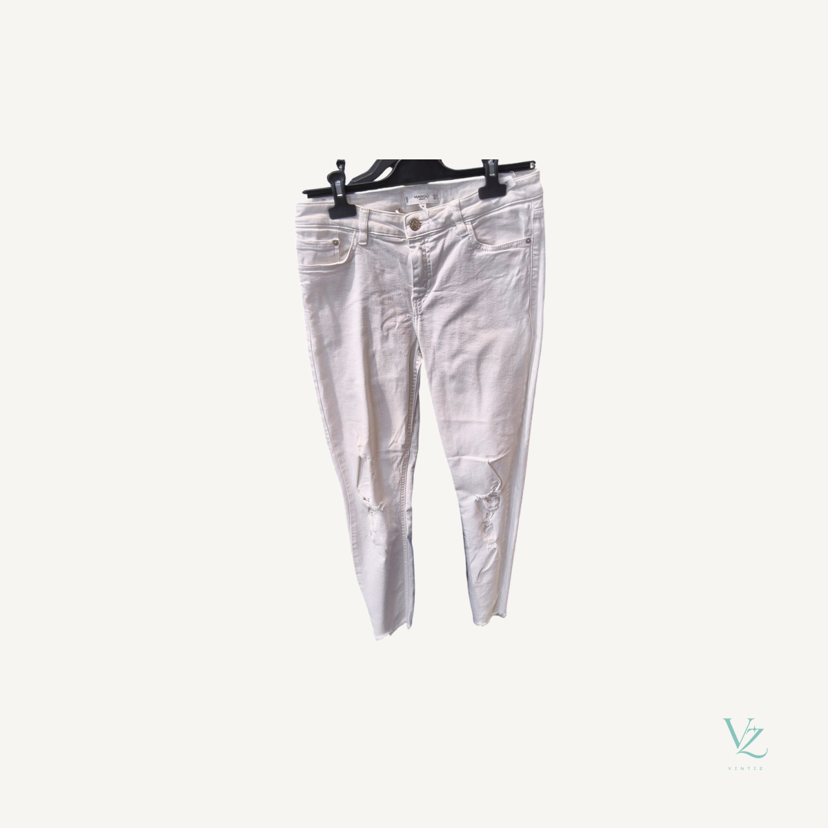 Mango — Jean blanc Mango