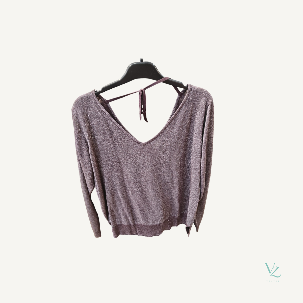 Phildar — Pull col v