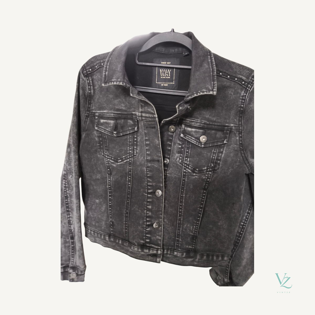 null — Veste en jean