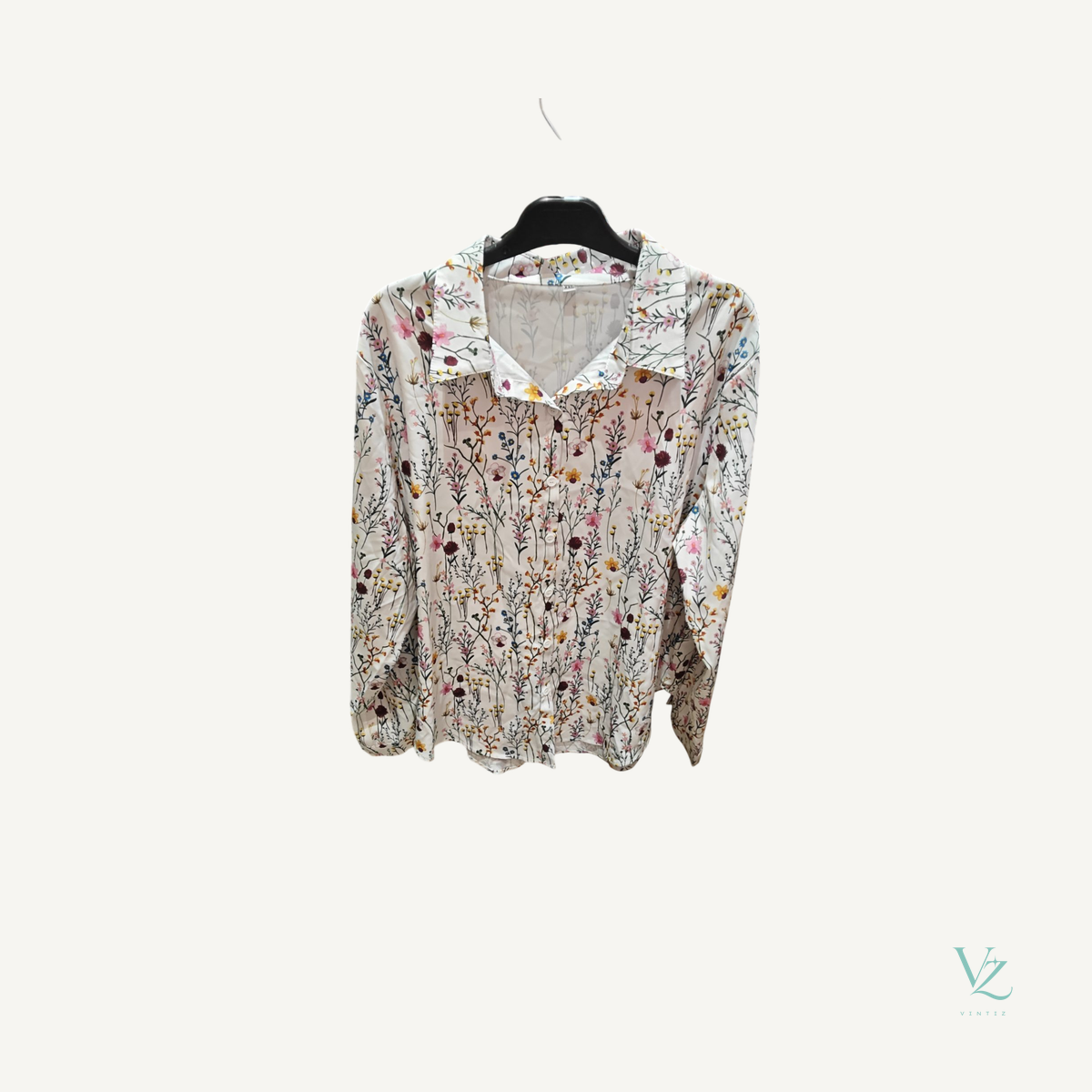 null — Chemisier fleurie