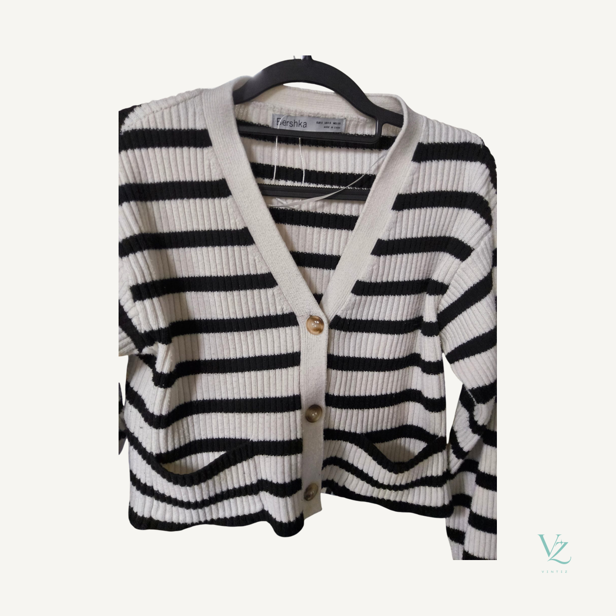 Bershka — Gilet Beigeka