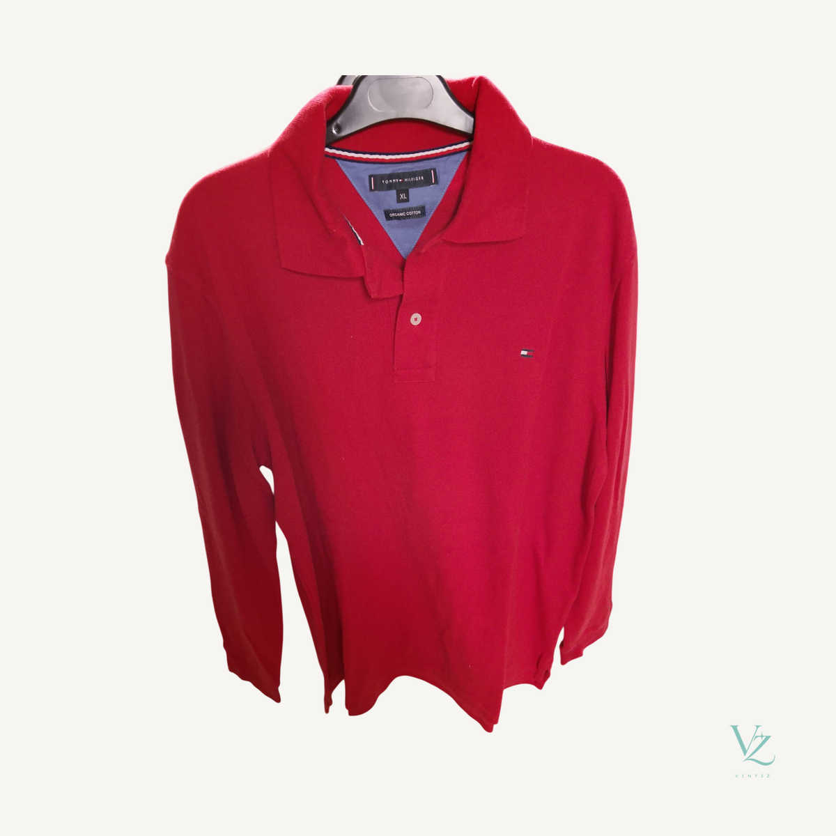 Tommy Hilfiger — Polo manches longues Tommy Hilfiger