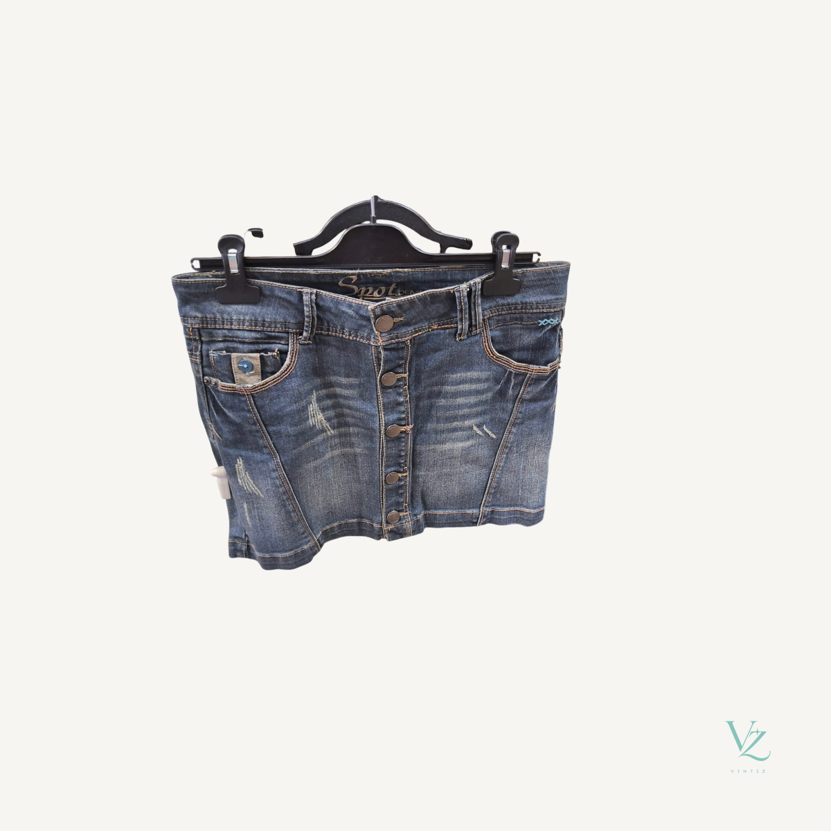Spot denim — Jupe jean