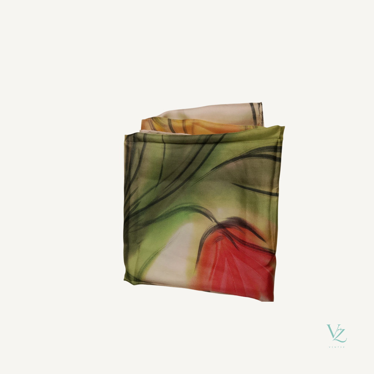 Inconnu — Foulard soie
