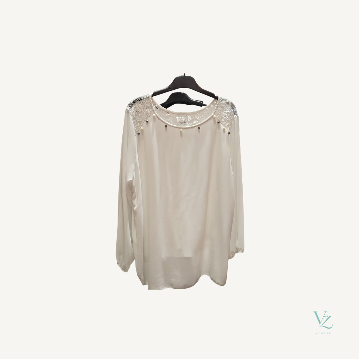 null — Blouse perle