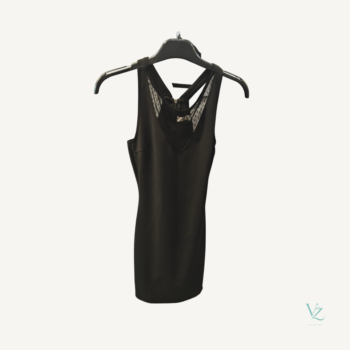 Mango — Robe noir mango