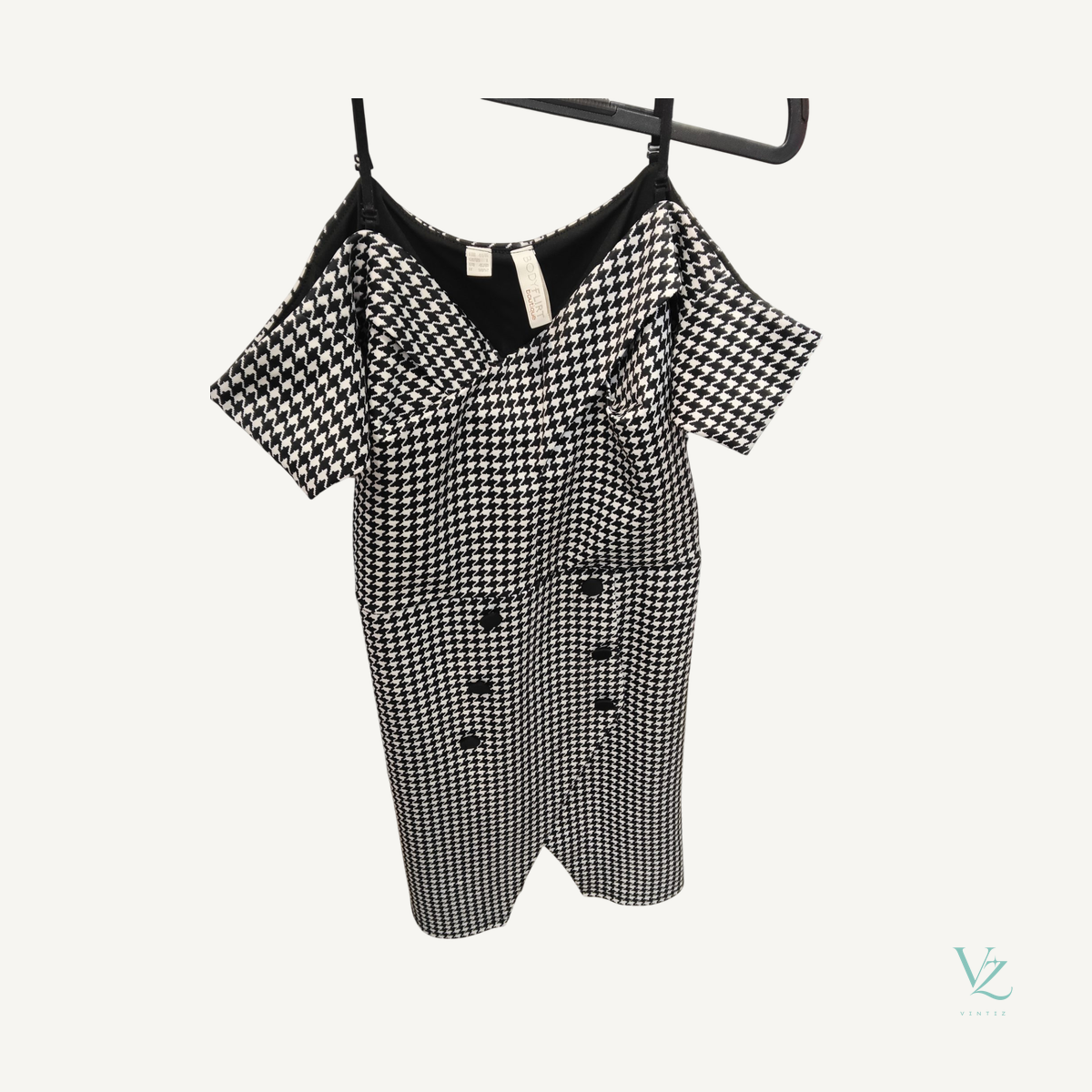 Body flirt — Robe pied de poule 