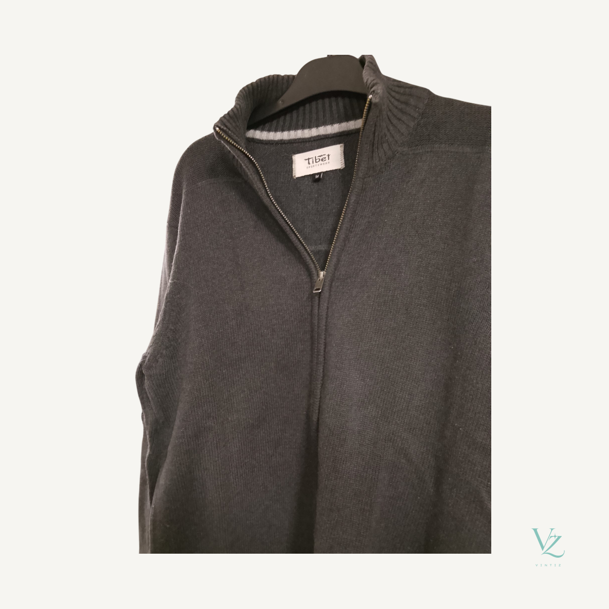Tibet Sportswear — Pull zippé (gilet col montant) Tibet Sportswear